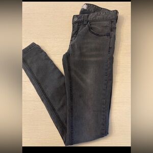 Free People Gray Skinny Jeans size 26